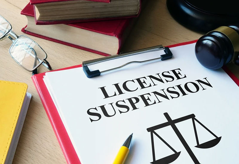 license suspension