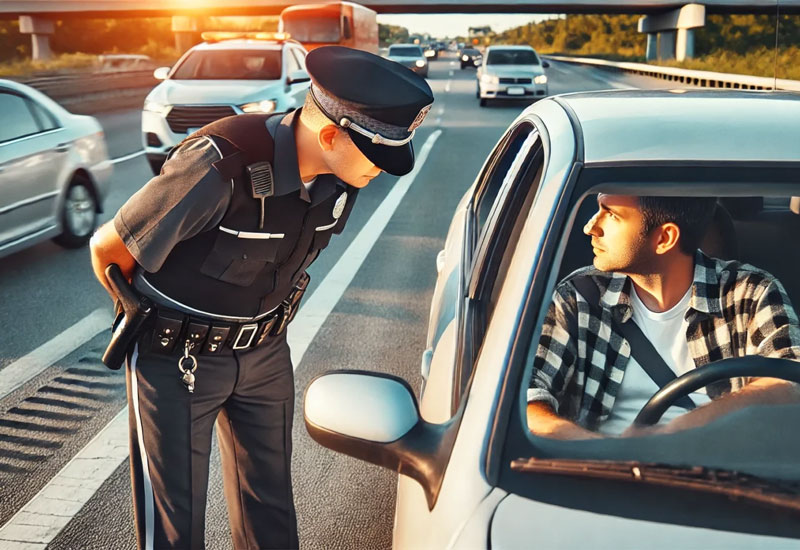 policeman driver